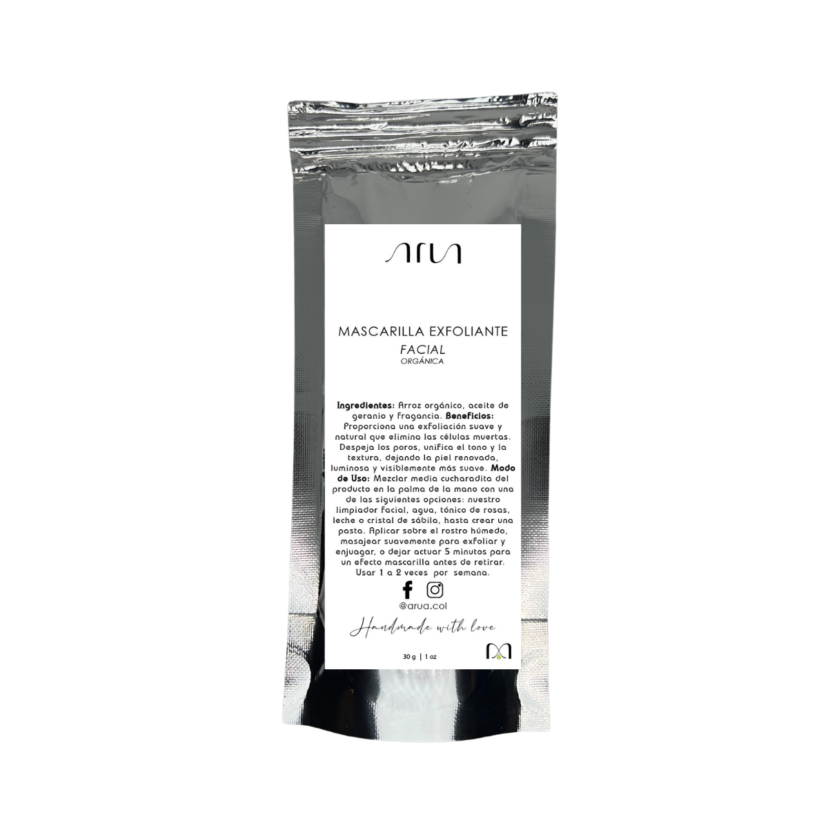 MASCARILLA EXFOLIANTE FACIAL